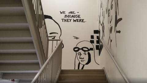 Boston’s Epiphany School stairway